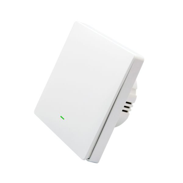 SmartWise B61 UNI Zigbee 3.0 + RF, univerzális bekötésű, 1 áramkörös, fizikai nyomógombos okos villanykapcsoló, fehér fali kapcsoló B6 UNI 1-GANG Zigbee+RF433 SmartWise B61 UNI Zigbee 3.0 + RF, univerzális bekötésű, 1 áramkörös, fizikai nyomógombos okos villanykapcsoló, fehér fali kapcsoló B6 UNI 1-GANG Zigbee+RF433
