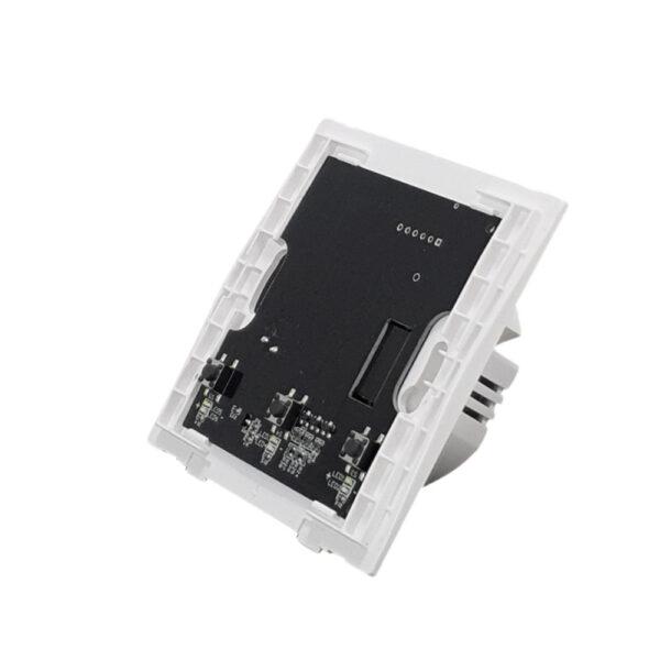 SmartWise B63 UNI Zigbee 3.0 + RF, univerzális bekötésű, 3 áramkörös, fizikai nyomógombos okos villanykapcsoló, ELŐLAP NÉLKÜL fali kapcsoló B6 UNI 3-GANG Zigbee+RF433 SmartWise B63 UNI Zigbee 3.0 + RF, univerzális bekötésű, 3 áramkörös, fizikai nyomógombos okos villanykapcsoló, ELŐLAP NÉLKÜL fali kapcsoló B6 UNI 3-GANG Zigbee+RF433