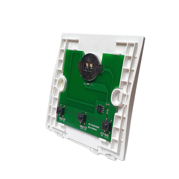 SmartWise Bluetooth (eWeLink-Remote) vezetéknélküli kapcsoló 3 gombos (BEREM3), ELŐLAP NÉLKÜL Okosotthon