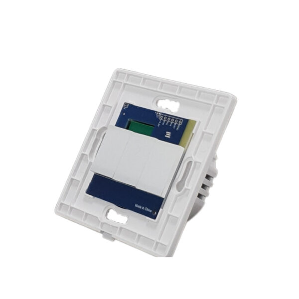 SmartWise T63 UNI Wi-Fi + eWeLink-Remote, univerzális bekötésű, 3 áramkörös, okos érintőkapcsoló, ELŐLAP NÉLKÜL fali kapcsoló T6 UNI 3-GANG Wi-Fi+eWeLink-Remote