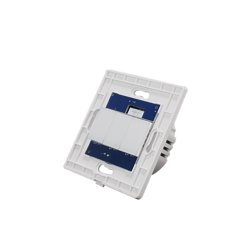 SmartWise T63 UNI Zigbee 3.0 + RF, univerzális bekötésű, 3 áramkörös okos érintőkapcsoló, ELŐLAP NÉLKÜL fali kapcsoló T6 UNI 3-GANG Zigbee+RF433 SmartWise T63 UNI Zigbee 3.0 + RF, univerzális bekötésű, 3 áramkörös okos érintőkapcsoló, ELŐLAP NÉLKÜL fali kapcsoló T6 UNI 3-GANG Zigbee+RF433