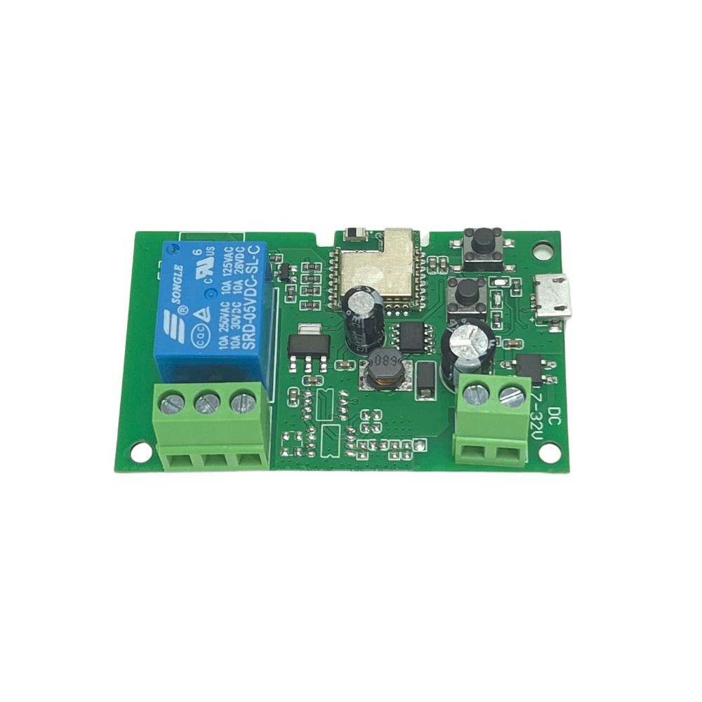 SmartWise 5V-32V egy áramkörös, Wi-Fi+Bluetooth NO/NC okosrelé kapcsolórelé SmartWise 5V-32V egy áramkörös, Wi-Fi+Bluetooth NO/NC okosrelé kapcsolórelé