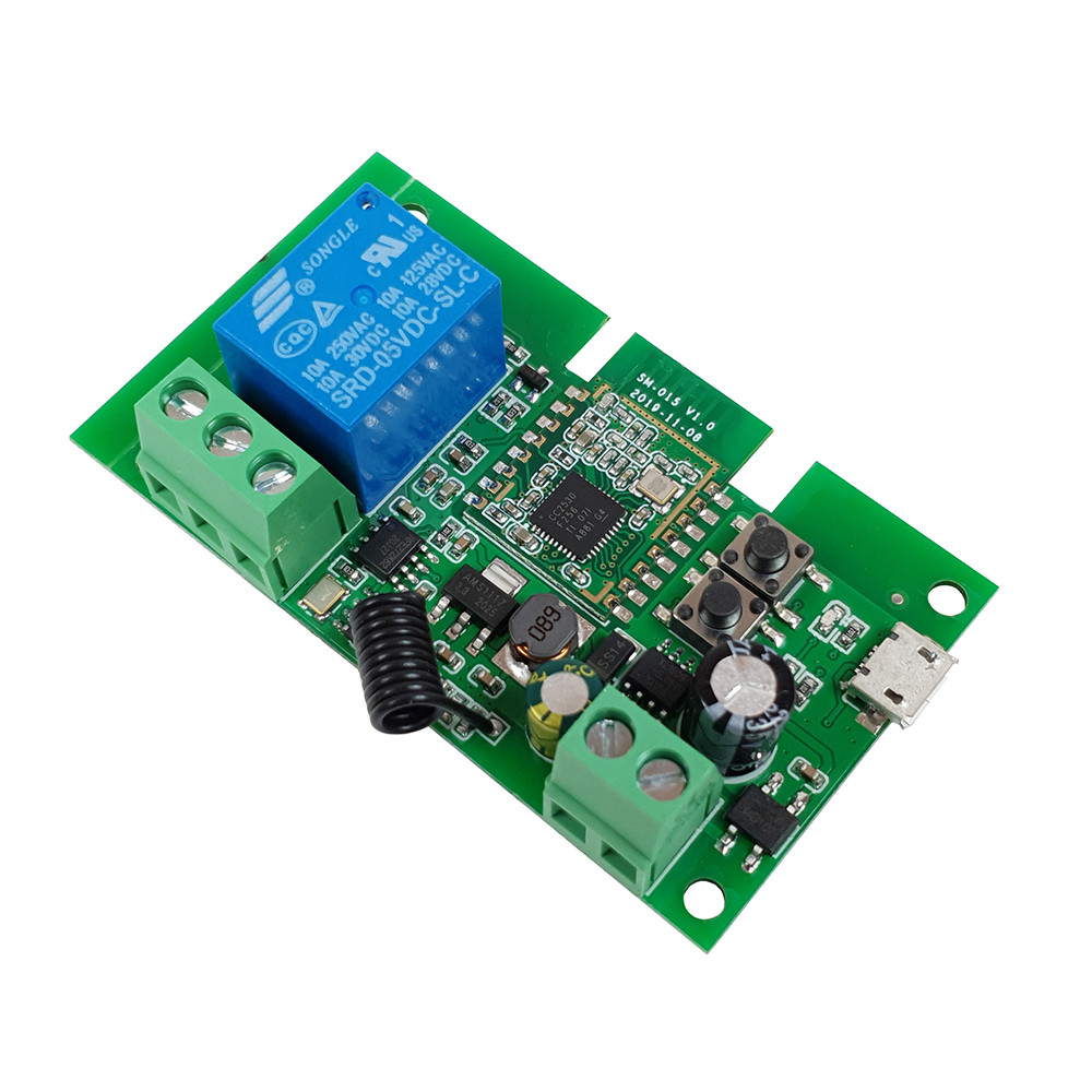 SmartWise 5V-32V egy áramkörös, Zigbee + RF NO/NC okosrelé kapcsolórelé|garázskapu vezérlés SmartWise 5V-32V egy áramkörös, Zigbee + RF NO/NC okosrelé kapcsolórelé|garázskapu vezérlés