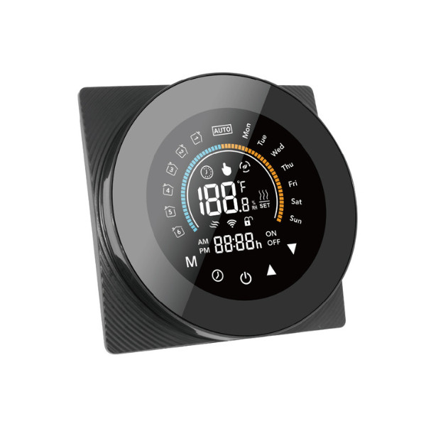 SmartWise WiFi-s termosztát COLOR, ‘B’ típus (16A), színes kijelzővel, fekete Okosotthon SmartWise WiFi-s termosztát COLOR, ‘B’ típus (16A), színes kijelzővel, fekete Okosotthon