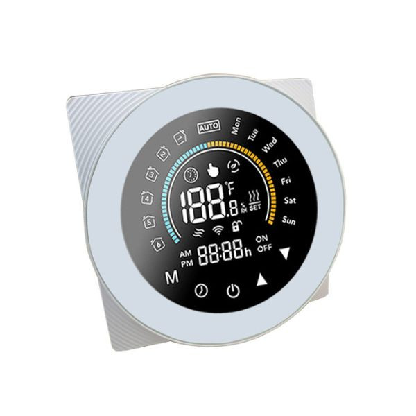 SmartWise WiFi-s termosztát COLOR, ‘B’ típus (16A), színes kijelzővel, fehér Okosotthon SmartWise WiFi-s termosztát COLOR, ‘B’ típus (16A), színes kijelzővel, fehér Okosotthon