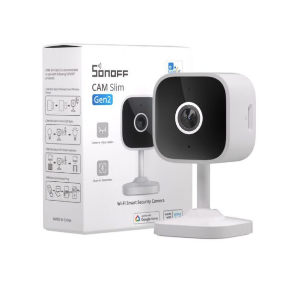 Sonoff CAM-S2 eWeLink app kompatibilis okosotthon kamera, 1080p kamera CAM-S2 Sonoff CAM-S2 eWeLink app kompatibilis okosotthon kamera, 1080p kamera CAM-S2