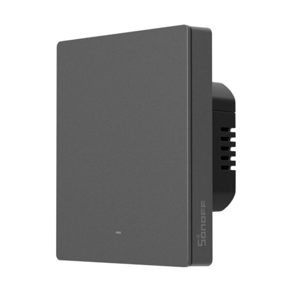 Sonoff SwitchMan M5 – 1 áramkörös, sorolható villanykapcsoló, Wi-Fi, Matter, (ÚJ) szürke (M5-1C-80M) fali kapcsoló M5-1C-80M