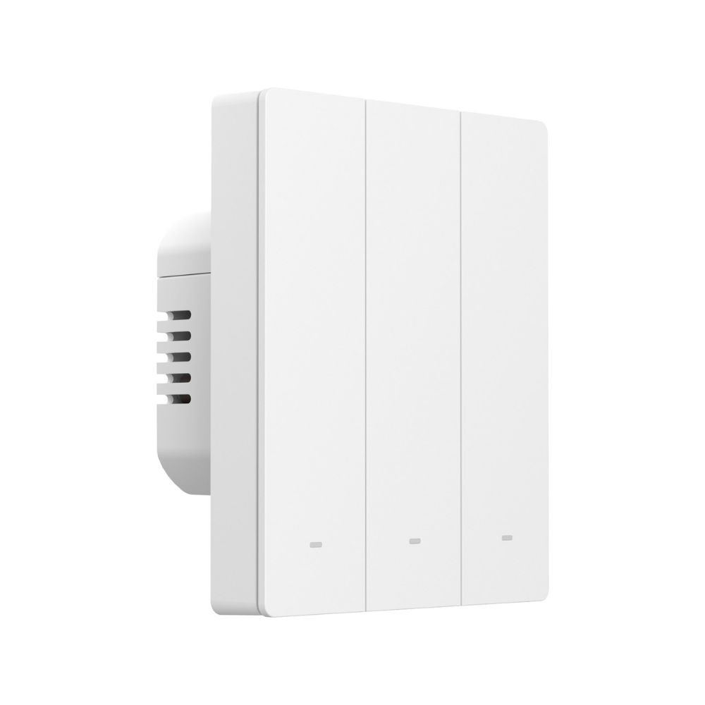 Sonoff SwitchMan M5 Zigbee 3 áramkörös, sorolható okos villanykapcsoló, fehér (ZBM5-3C-80W) fali kapcsoló ZBM5-3C-80W Sonoff SwitchMan M5 Zigbee 3 áramkörös, sorolható okos villanykapcsoló, fehér (ZBM5-3C-80W) fali kapcsoló ZBM5-3C-80W