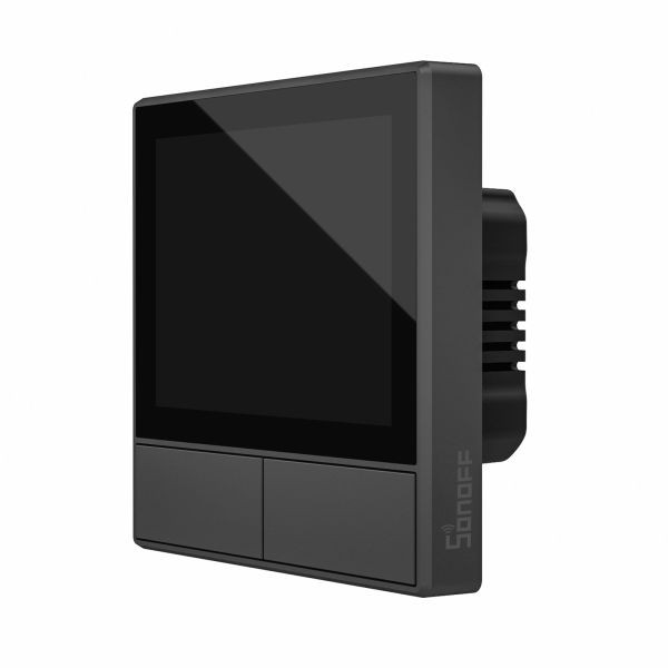 Sonoff NSPanel 2 gombos WiFi-s villanykapcsoló, érintőkijelzővel, termosztát funkcióval, szürke Okosotthon NSPanel-EU Sonoff NSPanel 2 gombos WiFi-s villanykapcsoló, érintőkijelzővel, termosztát funkcióval, szürke Okosotthon NSPanel-EU