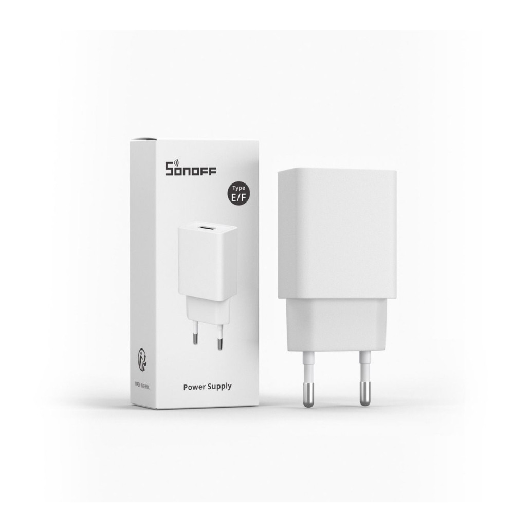 Sonoff 5V (2A) DC tápegység, USB kimenettel (R2) Okosotthon 5V USB Power Adapter (Type-I) for S-CAM or L3-5M-P Sonoff 5V (2A) DC tápegység, USB kimenettel (R2) Okosotthon 5V USB Power Adapter (Type-I) for S-CAM or L3-5M-P