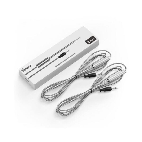 Sonoff MPS01 hőmérő bővítő készlet BMT01 okos BBQ húshőmérőhöz (2 db hőmérő) húshőmérő MPS01 (2 Packs)