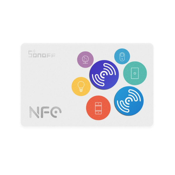 Sonoff NFC chipes matrica (egy kártyán 2 db) NFC címke NFC Tag