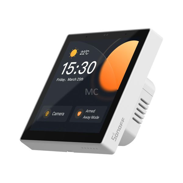 Sonoff NSPanel Pro érintőképernyős vezérlőpanel, Zigbee és Bluetooth gateway, fehér Okosotthon NSPanel86PW Sonoff NSPanel Pro érintőképernyős vezérlőpanel, Zigbee és Bluetooth gateway, fehér Okosotthon NSPanel86PW