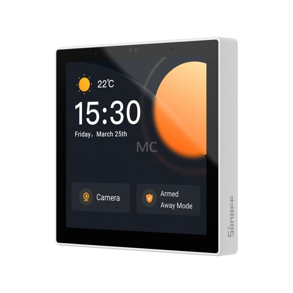 Sonoff NSPanel Pro érintőképernyős vezérlőpanel, Zigbee és Bluetooth gateway, fehér Okosotthon NSPanel86PW Sonoff NSPanel Pro érintőképernyős vezérlőpanel, Zigbee és Bluetooth gateway, fehér Okosotthon NSPanel86PW