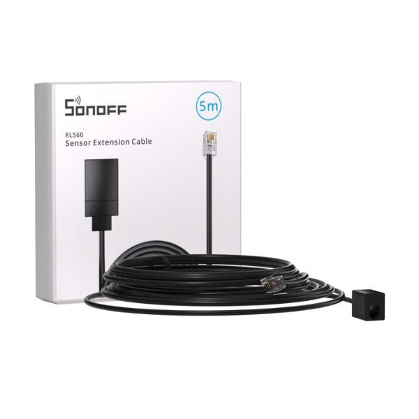 Sonoff RL560 5m hosszabbító kábel WTS01 és THS01 szenzorhoz (RJ9) érzékelő RL560 (RJ9 4P4C connector) Sonoff RL560 5m hosszabbító kábel WTS01 és THS01 szenzorhoz (RJ9) érzékelő RL560 (RJ9 4P4C connector)