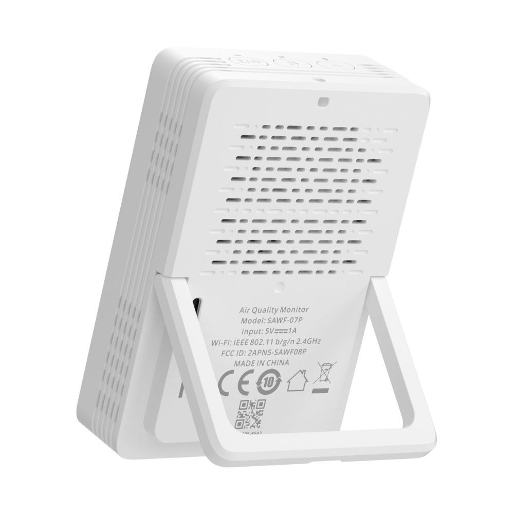 SONOFF AirGuard PM2.5/PM10 – SAWF-07P levegőminőség -érzékelő, Matter, Wi-Fi, fehér érzékelő SONOFF AirGuard PM2.5/PM10 – SAWF-07P levegőminőség -érzékelő, Matter, Wi-Fi, fehér érzékelő