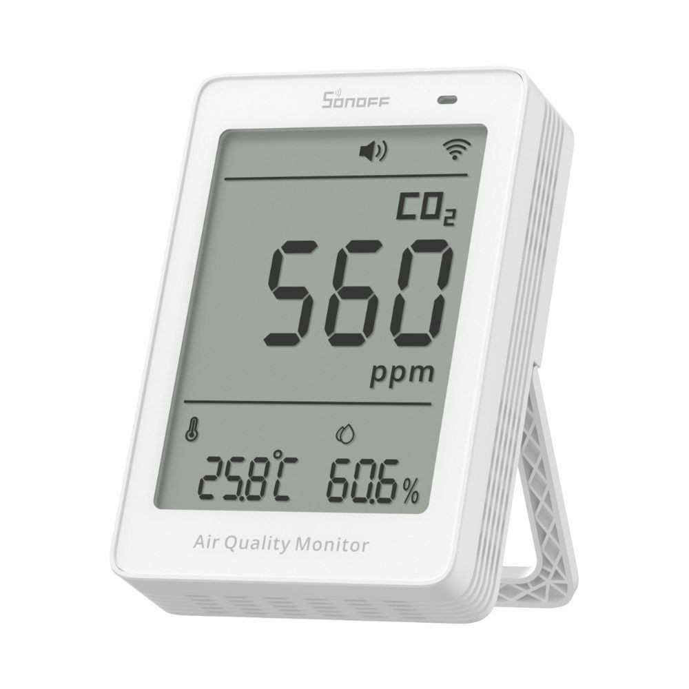 SONOFF AirGuard CO2 SAWF-08P – levegőminőség-érzékelő, Matter, Wi-Fi, fehér érzékelő SONOFF AirGuard CO2 SAWF-08P – levegőminőség-érzékelő, Matter, Wi-Fi, fehér érzékelő
