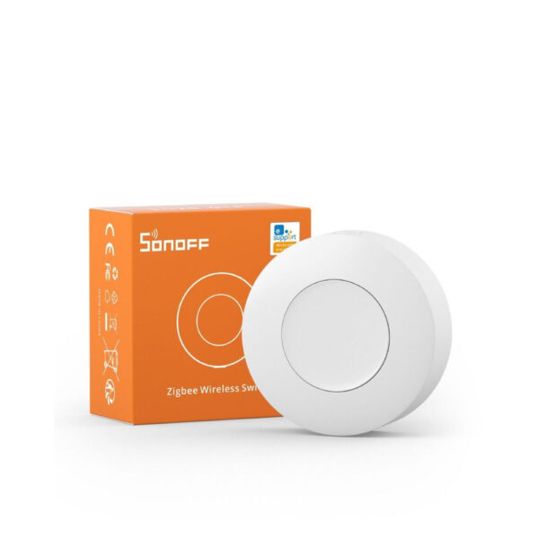 Sonoff SNZB-01P Zigbee gomb, mini vezetéknélküli távirányító Okosotthon SNZB-01P