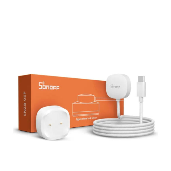 Sonoff SNZB-05P Zigbee 3.0 vízszivárgás / csőtörés érzékelő + érzékelő-vezeték (csomagban) érzékelő SNZB-05P (With cables-battery) Sonoff SNZB-05P Zigbee 3.0 vízszivárgás / csőtörés érzékelő + érzékelő-vezeték (csomagban) érzékelő SNZB-05P (With cables-battery)