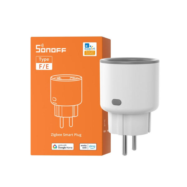 SONOFF iPlug S60 Zigbee 3.0 okos konnektor (S60ZBTPF) konnektor / elosztó|fogyasztásmérő S60ZB SONOFF iPlug S60 Zigbee 3.0 okos konnektor (S60ZBTPF) konnektor / elosztó|fogyasztásmérő S60ZB