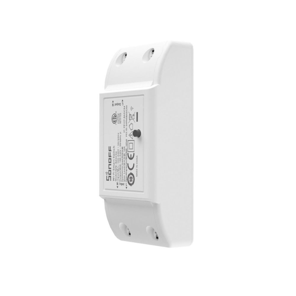 Sonoff Basic R4 – 1 áramkörös relé, Wi-Fi, eWeLink-Remote (BASICR4) kapcsolórelé BASICR4 Sonoff Basic R4 – 1 áramkörös relé, Wi-Fi, eWeLink-Remote (BASICR4) kapcsolórelé BASICR4