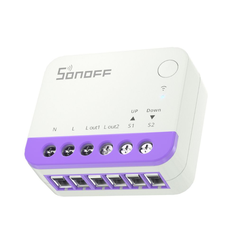 Sonoff Mini-RBS okos redőnyvezérlő modul, Wi-Fi, eWeLink-Remote, Matter kompatibilis Okosotthon MINI-RBS Sonoff Mini-RBS okos redőnyvezérlő modul, Wi-Fi, eWeLink-Remote, Matter kompatibilis Okosotthon MINI-RBS