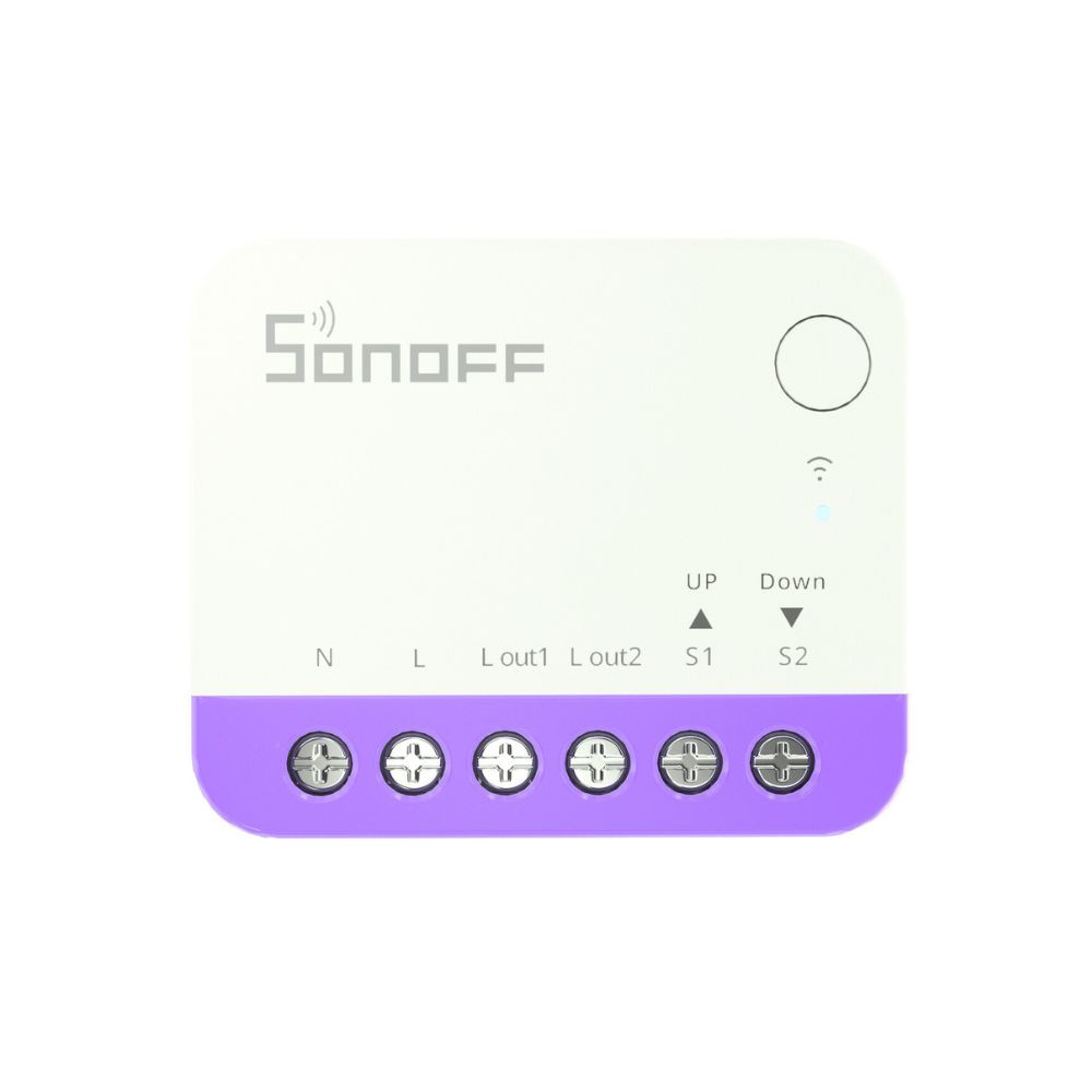 Sonoff Mini-RBS okos redőnyvezérlő modul, Wi-Fi, eWeLink-Remote, Matter kompatibilis Okosotthon MINI-RBS Sonoff Mini-RBS okos redőnyvezérlő modul, Wi-Fi, eWeLink-Remote, Matter kompatibilis Okosotthon MINI-RBS