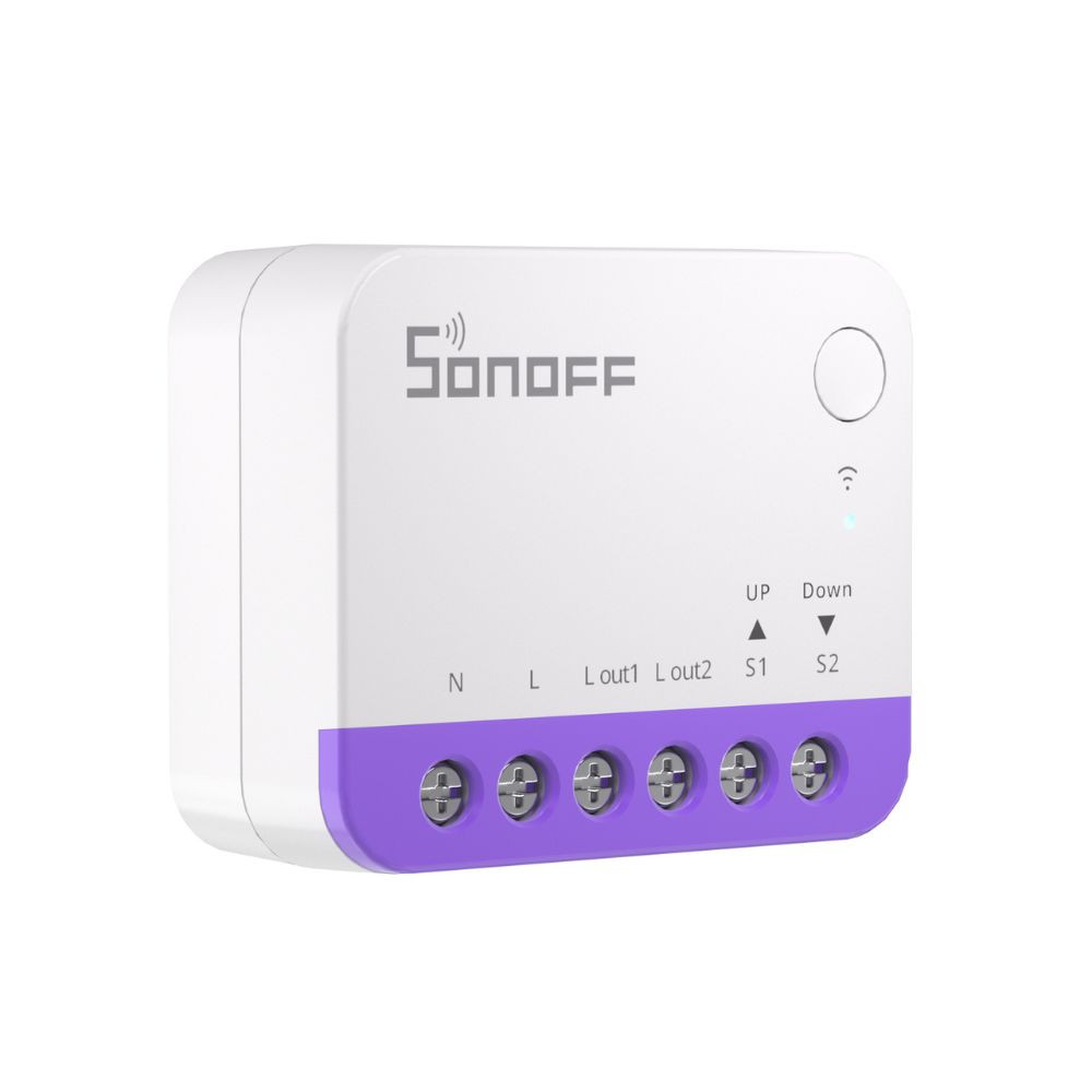 Sonoff Mini-RBS okos redőnyvezérlő modul, Wi-Fi, eWeLink-Remote, Matter kompatibilis Okosotthon MINI-RBS Sonoff Mini-RBS okos redőnyvezérlő modul, Wi-Fi, eWeLink-Remote, Matter kompatibilis Okosotthon MINI-RBS