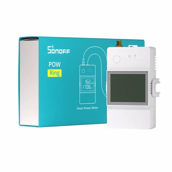 SONOFF POW RING (POWCT) okos Wi-Fi-s fogyasztásmérő, áramváltóval (0-100A) fogyasztásmérő POWCT SONOFF POW RING (POWCT) okos Wi-Fi-s fogyasztásmérő, áramváltóval (0-100A) fogyasztásmérő POWCT