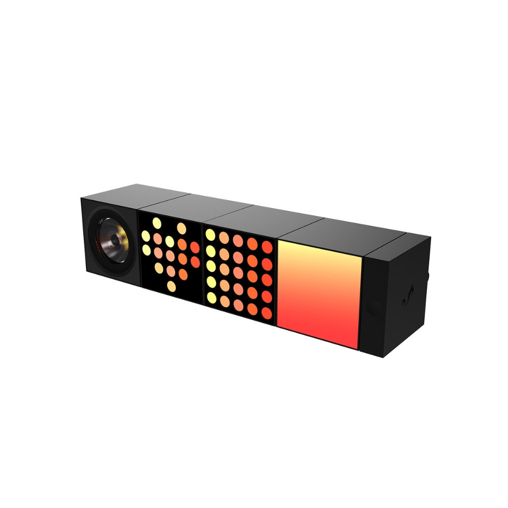 YEELIGHT Cube Smart Lamp – PANEL Extension – RGB LED asztali gamer lámpa / dekorációs lámpa – LED kiegészítő (YLFWD-0006) lámpa / izzó YLFWD-0006 YEELIGHT Cube Smart Lamp – PANEL Extension – RGB LED asztali gamer lámpa / dekorációs lámpa – LED kiegészítő (YLFWD-0006) lámpa / izzó YLFWD-0006