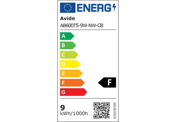 Avide LED T5 Integrált Fénycső 9W 600mm NW 4000K Hálózati kábellel Integrált