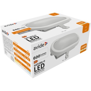 Avide Cseppálló Mennyezeti Lámpa Mars Kerek IP65 20W NW 4000K Fehér + Inverter IP Védett