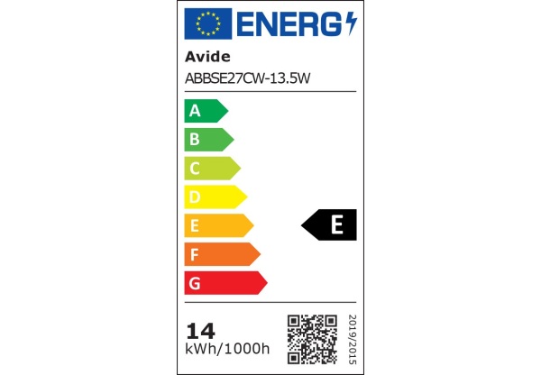 Avide LED Bright Stick izzó T45 13.5W E27 CW 6400K Stick