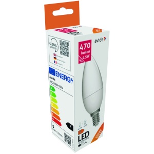 Avide LED Candle 4.5W E14 NW 4000K Gyertya