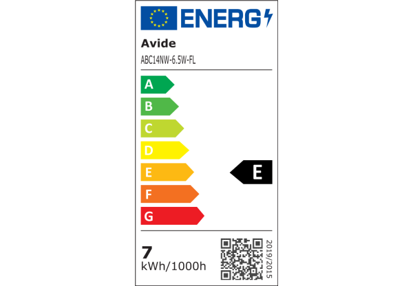 Avide LED Candle Flame 6.5W E14 NW 4000K Gyertya