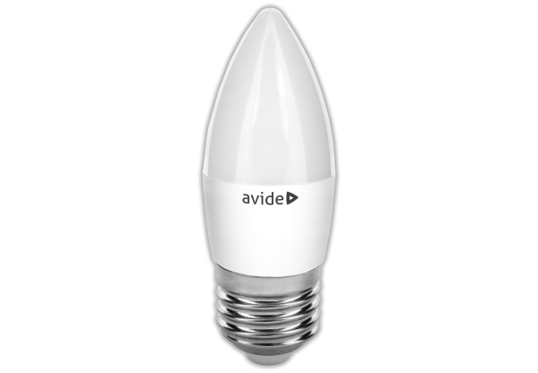 Avide LED Candle 6W E27 CW 6400K Gyertya