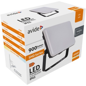 Avide LED Reflektor Slim SMD Keret nélküli 10W NW 4000K Keret nélküli