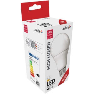 Avide LED Globe A70 16W E27 WW 3000K Gömb