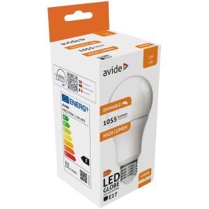 Avide LED Globe Standard  A60 15W E27 WW Gömb