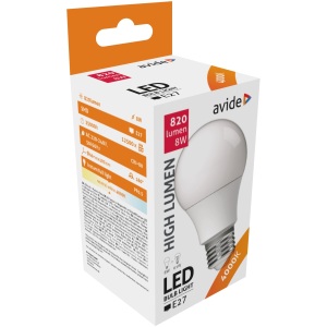 Avide LED Globe A60 13W E27 WW 3000K Gömb