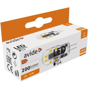 Avide LED 4.2W G9 CW 6400K Kapszula