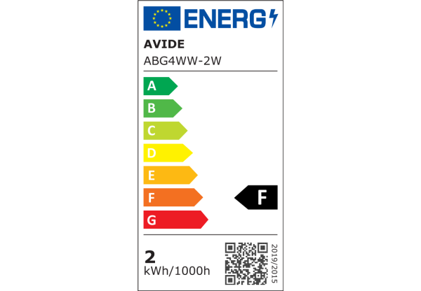 Avide LED 2W G4 WW 3000K Kapszula