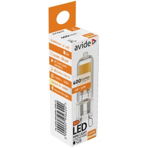 Avide LED 2.5W G9 WW 3000K fekvő Kapszula