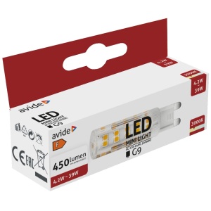 Avide LED 4.2W G9 WW 3000K Kapszula