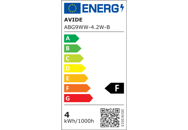 Avide LED 4.2W G9 WW 3000K fekvő Kapszula