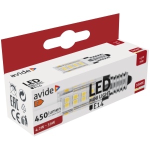 Avide LED 4.2W G9 NW 4000K fekvő Kapszula