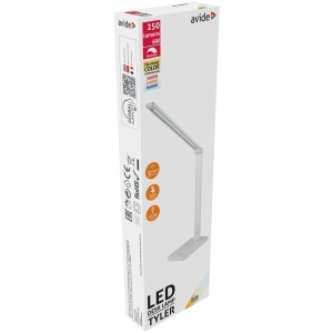 Avide LED Asztali Lámpa Minimal Fehér 4W LEDes