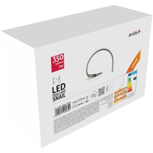 Avide LED Asztali Lámpa Snail 10W NW LEDes