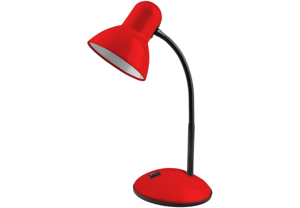 Avide Basic Asztali Lámpa Simple Piros Basic
