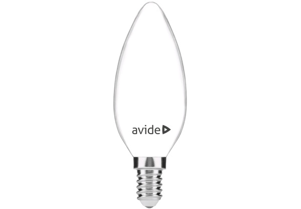 Avide LED Opál Filament Candle 4W E14 NW 4000K Gyertya